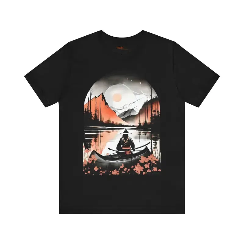 Samurai Rowing Unisex Jersey Tee Sunset Vibes