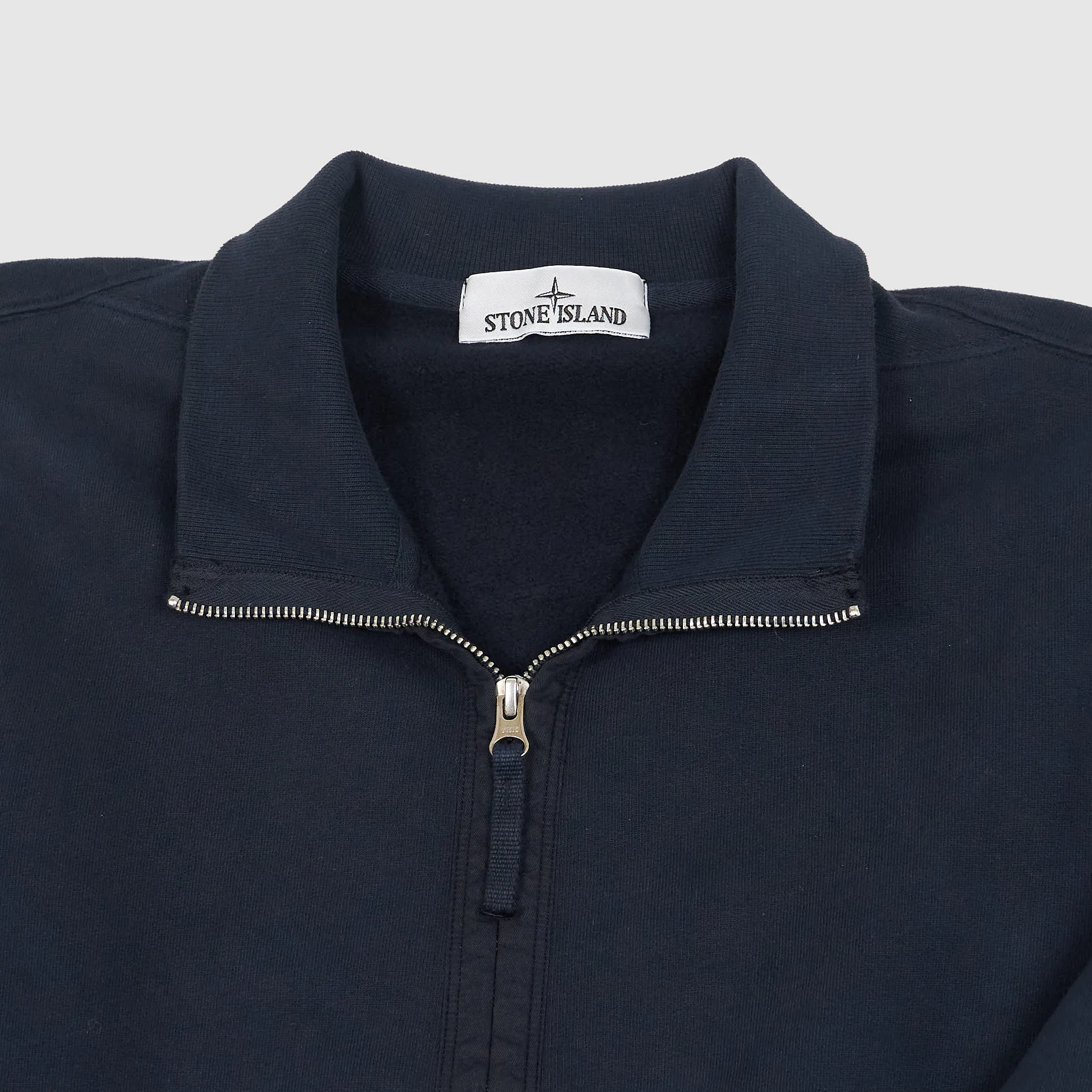 Stone Island Full Zip Standup Collar Sweat Shirt Cardigan