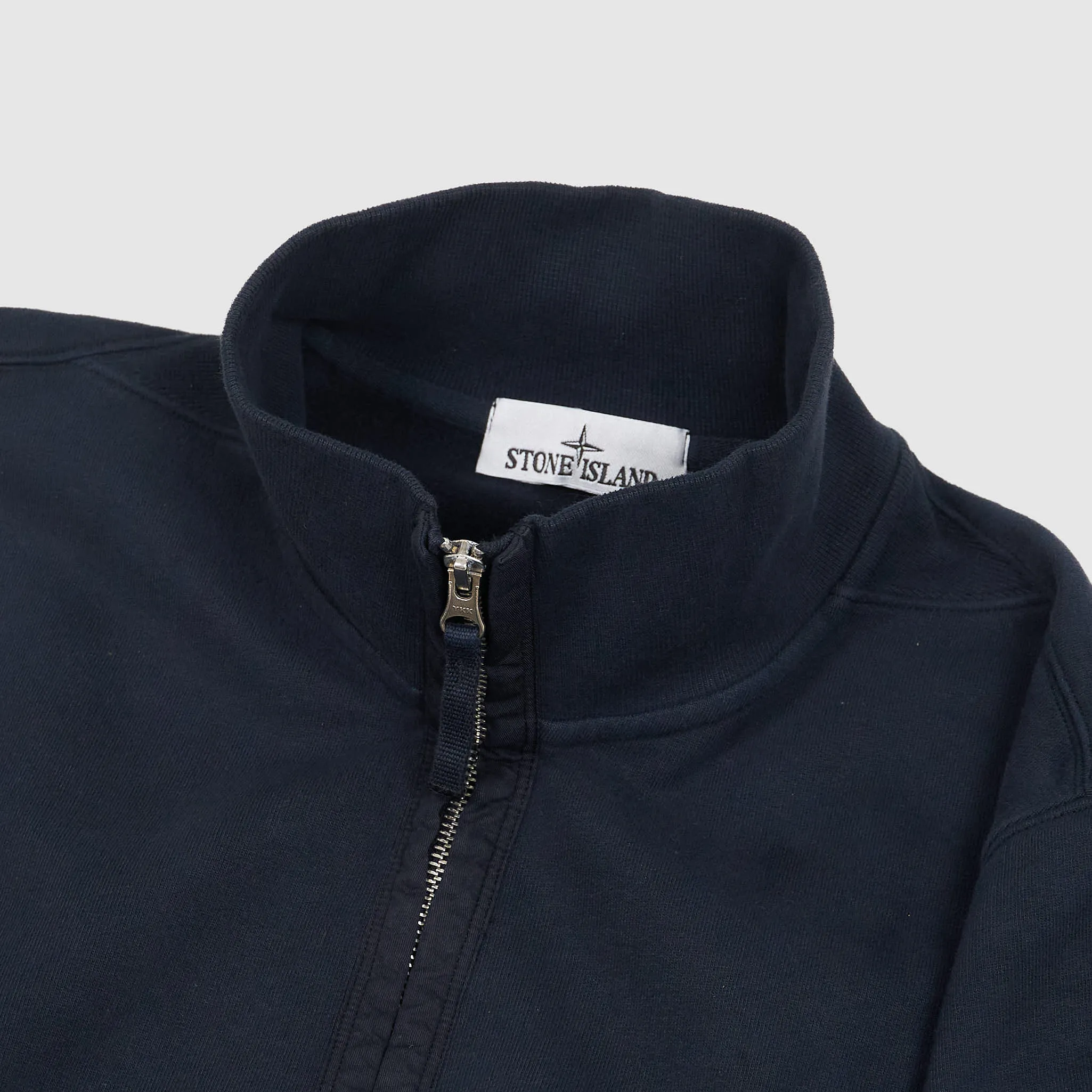 Stone Island Full Zip Standup Collar Sweat Shirt Cardigan