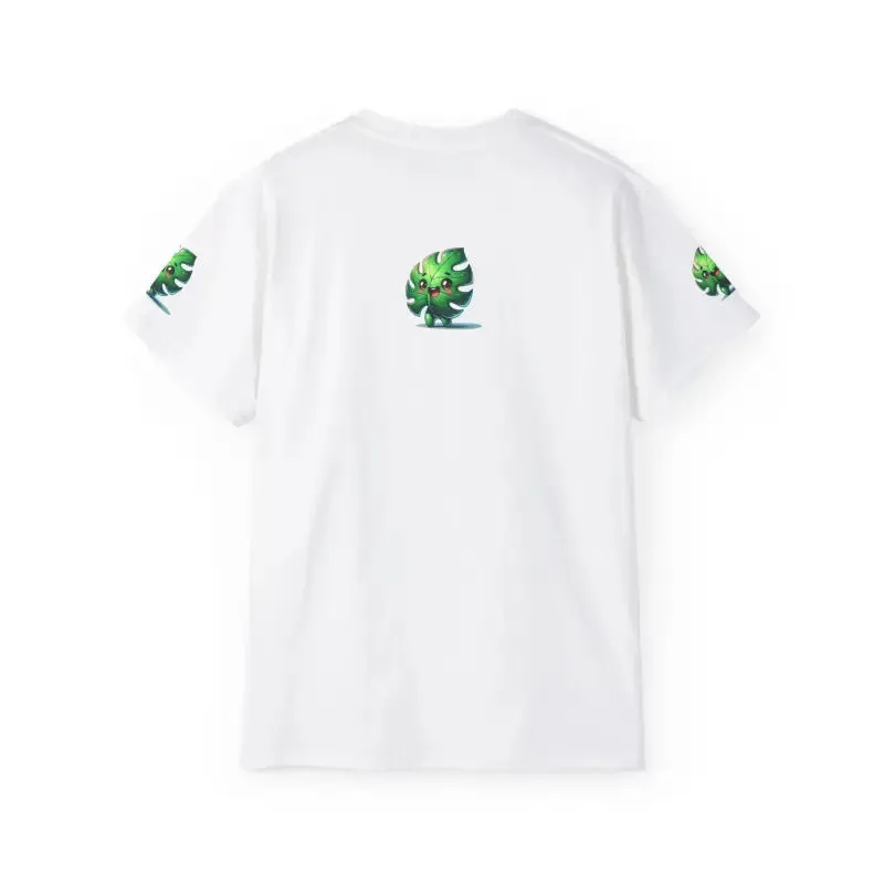 Ultra Cotton Tee Monstera Leaf for Nature Lovers