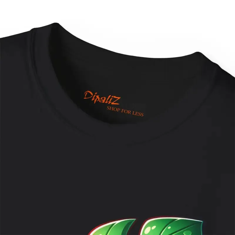 Ultra Cotton Tee Monstera Leaf for Nature Lovers