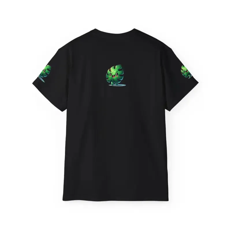 Ultra Cotton Tee Monstera Leaf for Nature Lovers
