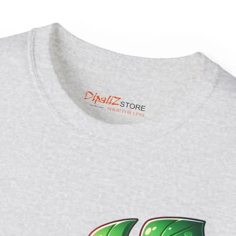 Ultra Cotton Tee Monstera Leaf for Nature Lovers
