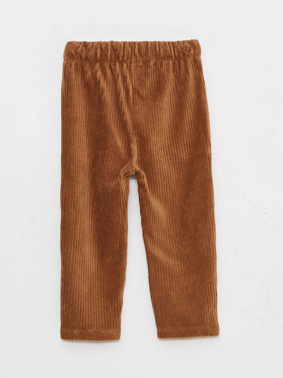 Velvet Baby Boy Tracksuit Bottom With Elastic Waist