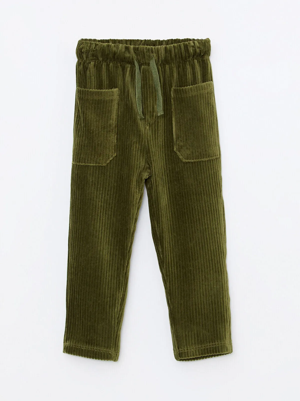Velvet Baby Boy Tracksuit Bottom With Elastic Waist