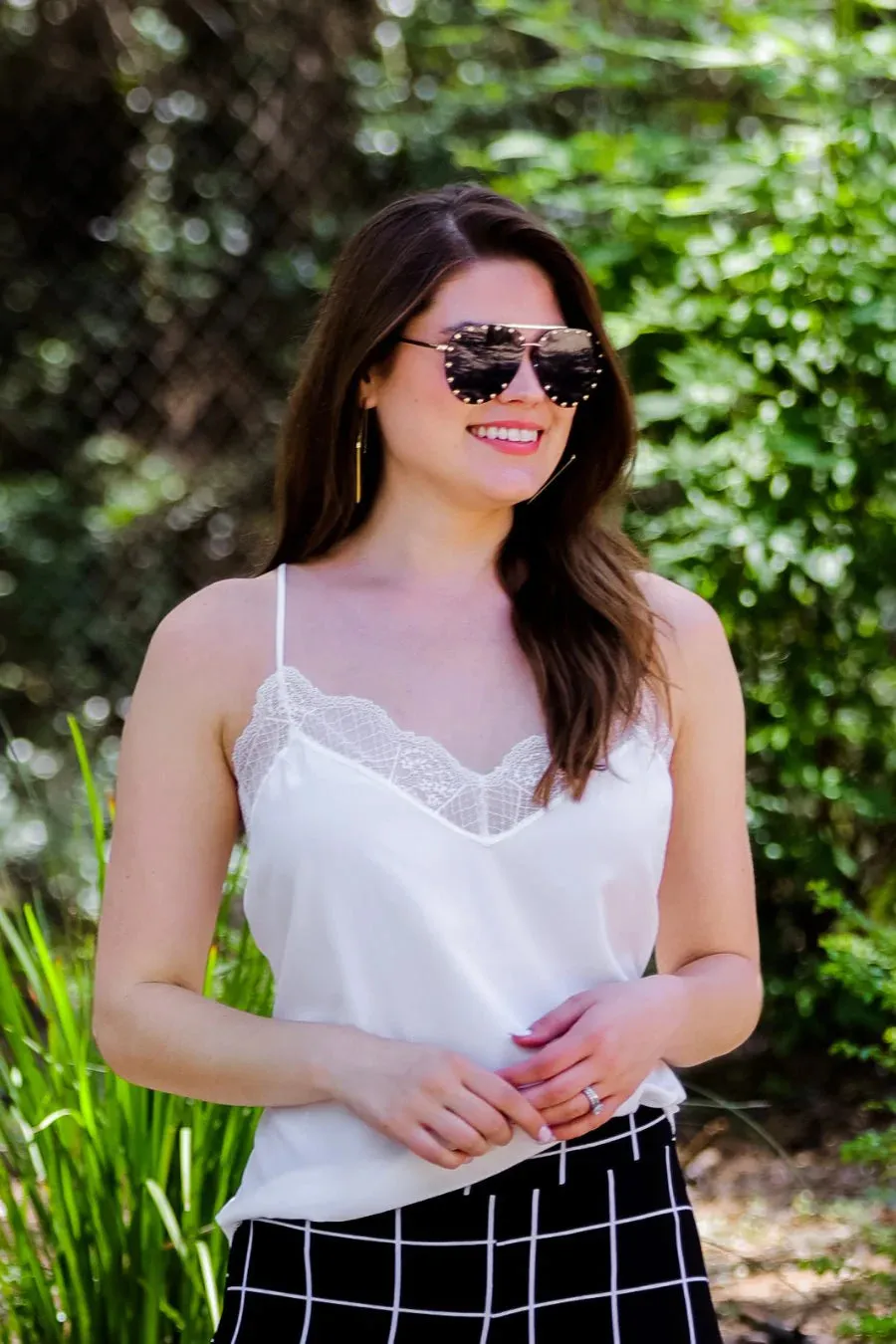 White Lace Cami