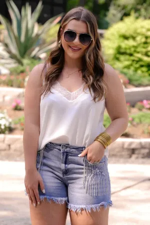 White Lace Cami