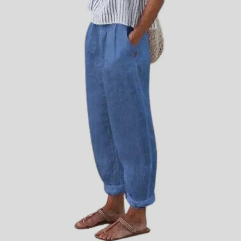 Women's Linen Casual Pants | Lightweight & Breathable