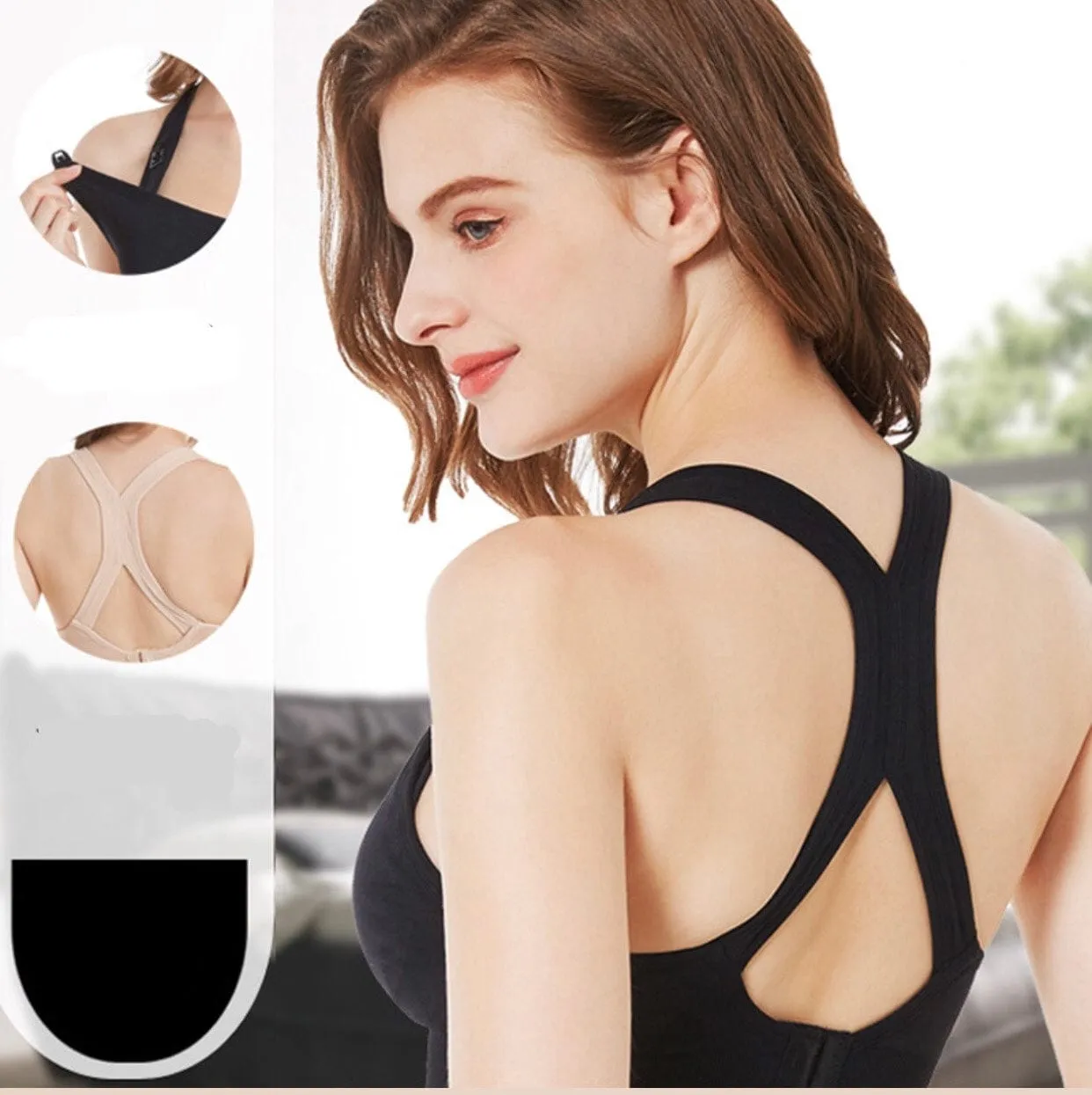 Women’s Nursing Breastfeeding Maternity Sports Bra